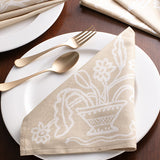 Jogen Vase Off-White Napkin