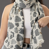 Baramasa Satin Stole M