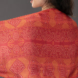 Bandhani Print Silk Stole S