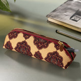 Beige Pichwai Pencil Case