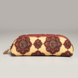 Beige Pichwai Pencil Case