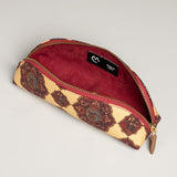 Beige Pichwai Pencil Case