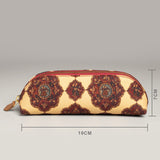 Beige Pichwai Pencil Case