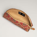 Red Pichwai Pencil Case