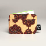 Beige Pichwai Card Case
