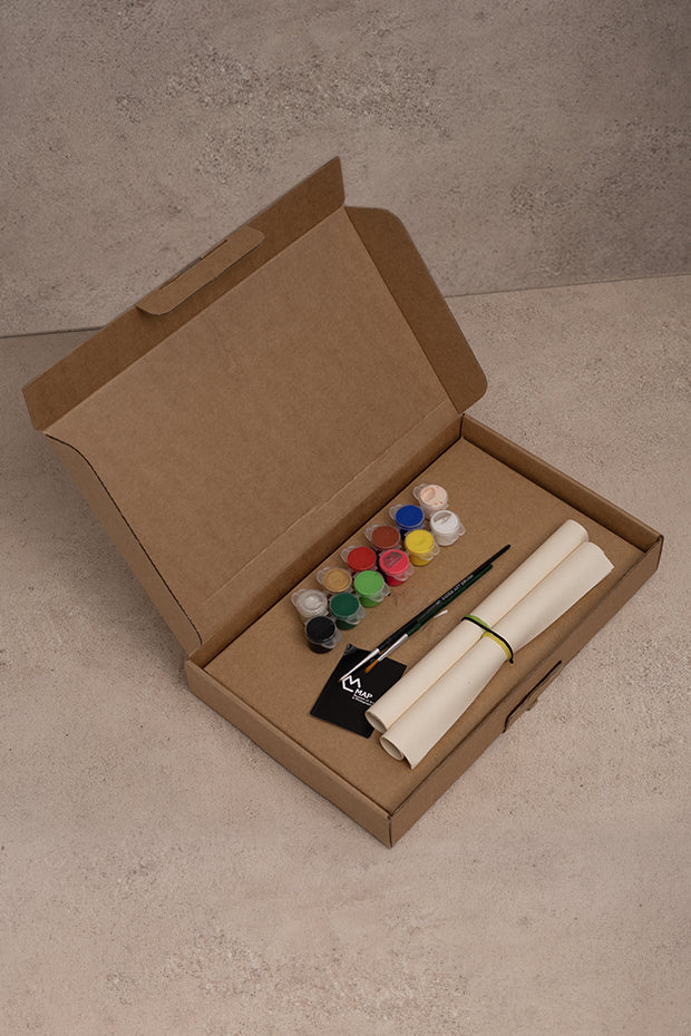 Jamini Roy's DIY Colouring Kit