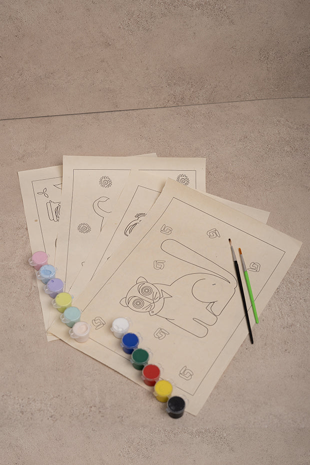 Jamini Roy's DIY Colouring Kit