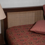 Red Kalamkari Bed Cover