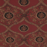 Red Kalamkari Bed Cover