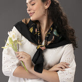 Jogen Flower Square Stole