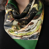 Arpita Landscape Square Stole