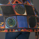 SH Raza Universe Square Stole