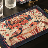 Two Birds Cotton Placemat (Set of 2)
