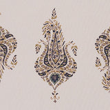 Paisley Black Table Runner