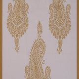 Paisley Gold 4 Seater Table Runner