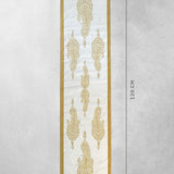 Paisley Gold 4 Seater Table Runner