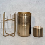 Jamini St Ann Metal Planter