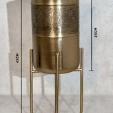 Jamini St Ann Metal Planter