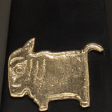 Jamini Cow Hexagonal Vase