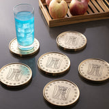 Jamini Lobster Metal Coaster