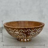 Ramayana Border Engraved Bowl