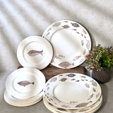 Kantha Fish Dinner Set (Set of 12)