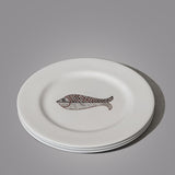 Kantha Fish Dinner Set (Set of 12)