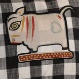 Jamini Cow Rectangle Cushion