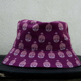 Brocade Print Bucket Hat