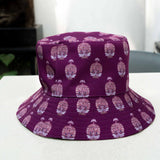 Brocade Print Bucket Hat