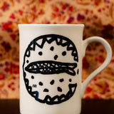 Fish Line Art Mug
