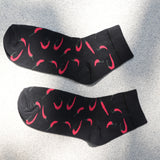 Chetra – Ankle Length Socks (Black)