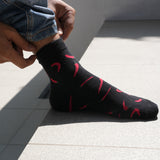 Chetra – Ankle Length Socks (Black)