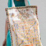 Cotton Tote Bag – Gyanbazi Snakes & Ladders