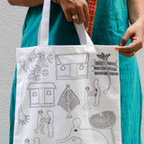 Bhuri Bai - Paint Tote bag