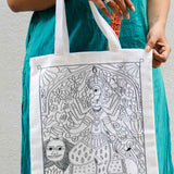 Durga — Paint Tote Bag