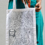 Durga — Paint Tote Bag
