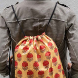 Jamawar Drawstring Bag