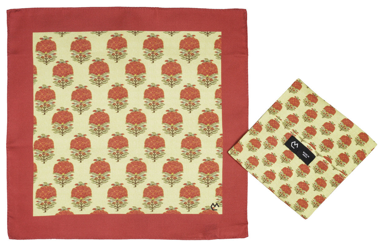 Jamawar Silk Pocket Square S