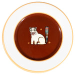 Cat With Fish Quarter Plate