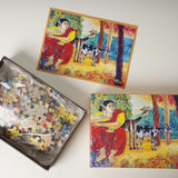 Girl with Goat – Jigsaw Puzzle