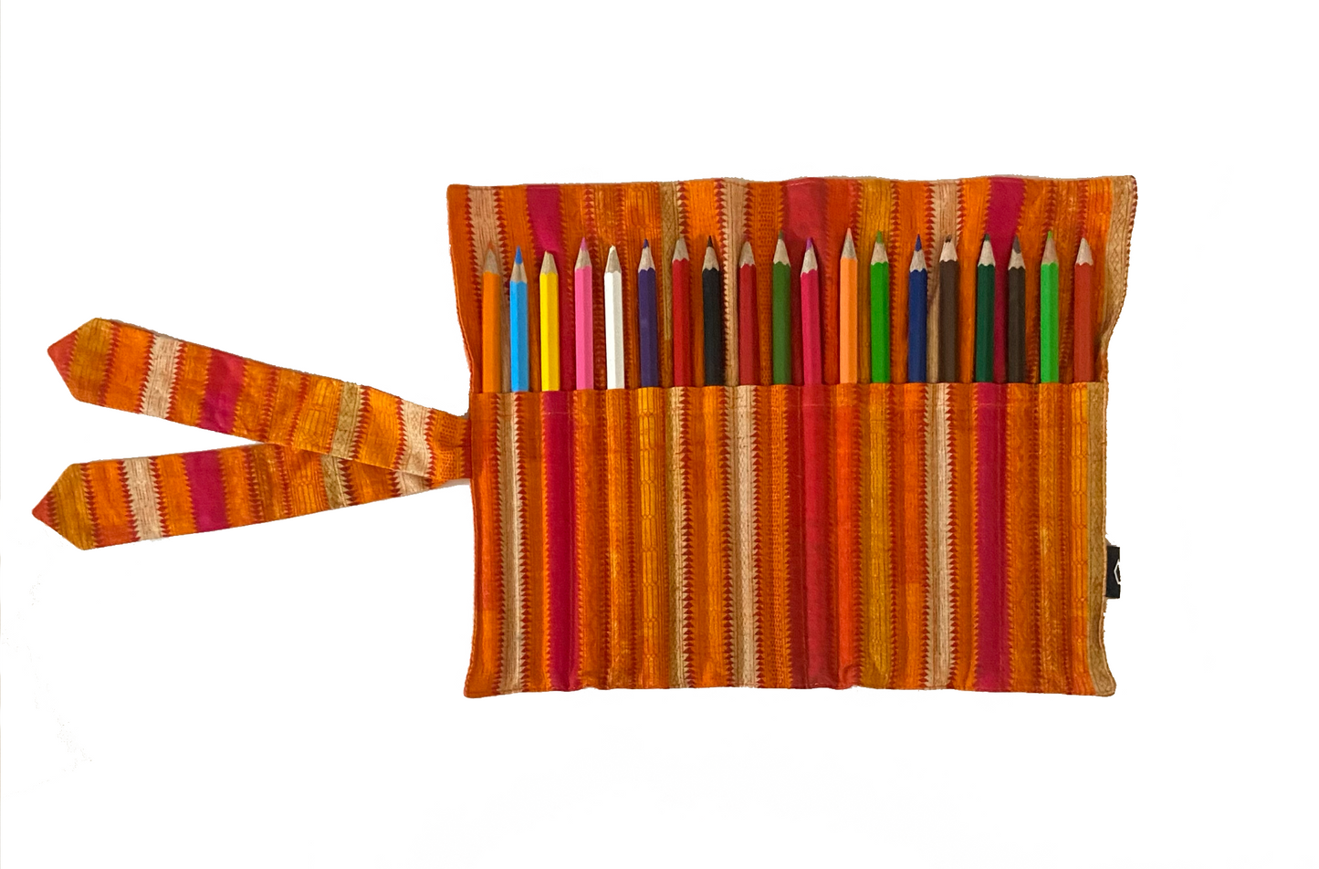 Fabric - Pencil Pouch with Colored Pencil