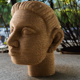 Corrugated Lady Head L