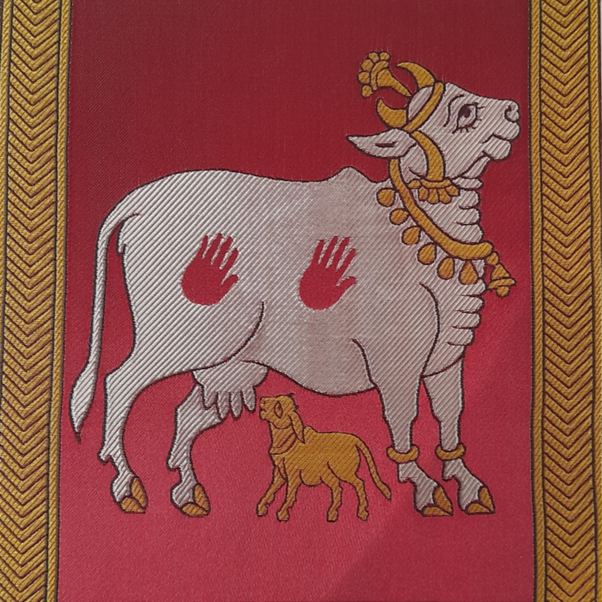 Pichwai Cow Artboard Standee