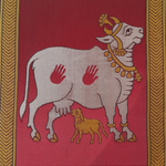 Pichwai Cow Standee S