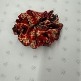 Orange Design Scrunchie