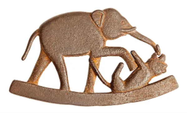 Fire Striker Metal Sculpture