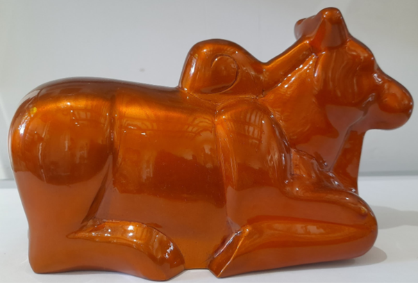 Orange Nandi Table Accent