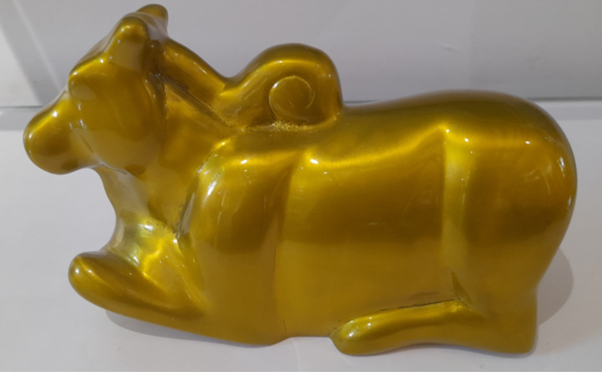 Golden Nandi Table Accent