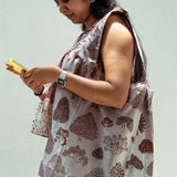 Baramasa Shopping Bag With Pouch